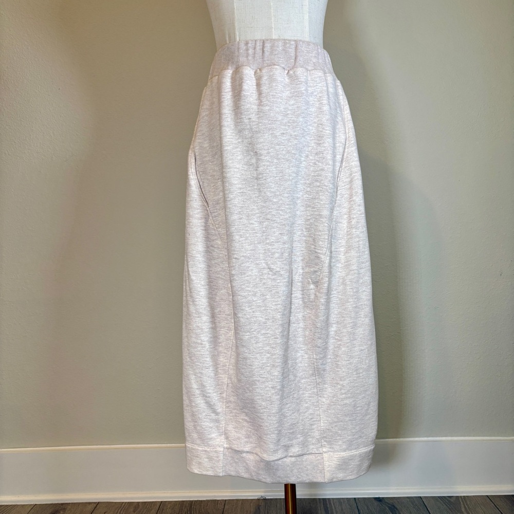 Locker Room Cream Sweatsuit Skirt Size Small - Picture 4 of 11